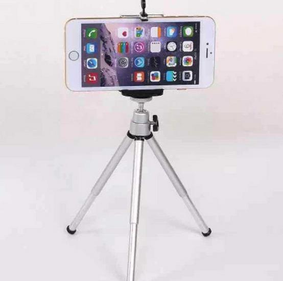 Universal Tripod & Selfie Stick for Mobile Phones, DSLRs, and Live Broadcasts