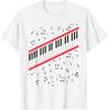 Piano Shirt, MJ Beat It, Piano Music Notes 2026 Unisex T-Shirt