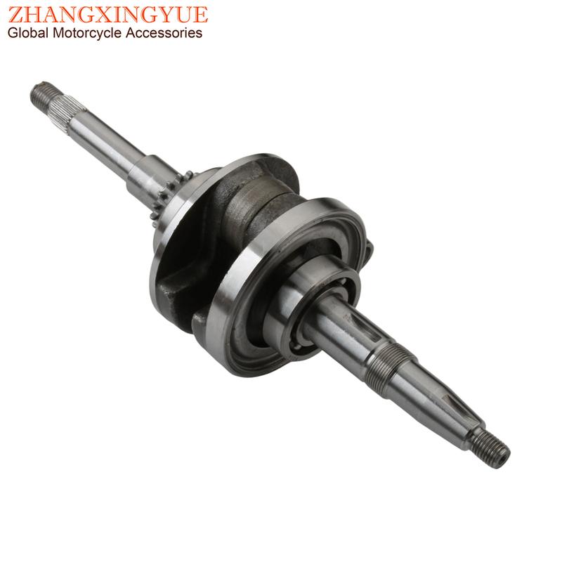 Scooter Crankshaft For SYM Orbit 2 Fiddle 3 Symphony SR ST 50 Tonik 50cc AC 13000-A1A-000 4T Engine Parts
