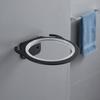 Black Hair Dryer Holder Wall Mounted Hair Dryer Hanger Hair Dryer Rack  Bathroom Makeup Room Salon