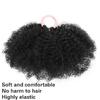 1 Pair Girls' Elastic Hair Bun Bands Enhancing Style with Voluminous Curls Elastic Hair Bands Suitable for Various Event