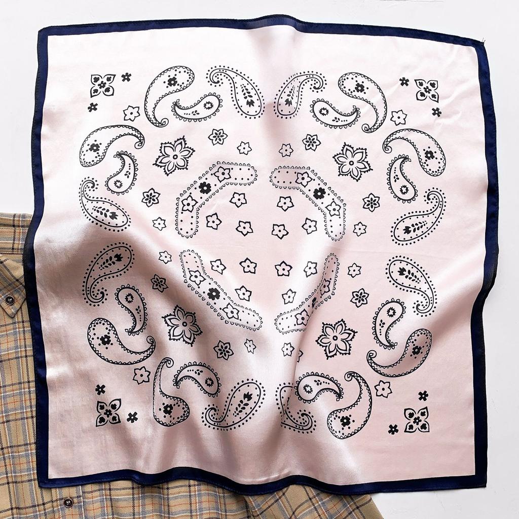 53 * 53 cm Mulberry Silk Lite firkantet skjerf Multifunksjonelt Profesjonell motedekorasjon Silkeskjerf for vår- og høstvarmesjal