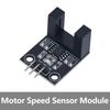 Infrared Beam Counting Sensor Module Slot-Type Optocoupler Motor Speed Measuring Module 1Pin DC1V TTL Signal Output