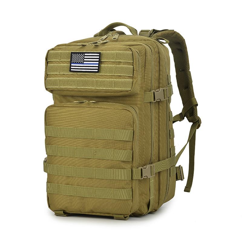 Outdoor Tactical Backpack Large Capacity Hiking Mountaineering Sports Bag for Men