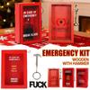Christmas Gift Emergency Gift Box With Hammer, Quirky Gift Wrapping