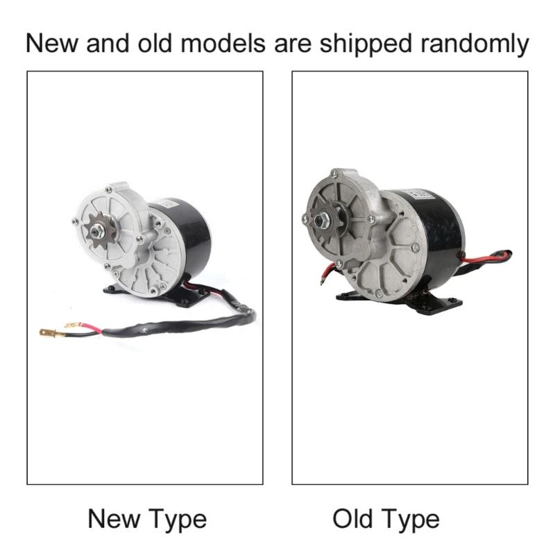 Easy Installation 12V 250W Brushed Geared Motor Features 9 Teeth Designs for Reliable Performances in Harsh Environment