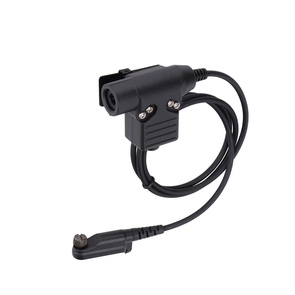 Adaptador Militar PTT U94 para Hytera PD600 PD602 PD605 PD662 PD665 PD680 PD682 PD685 X1p X1e