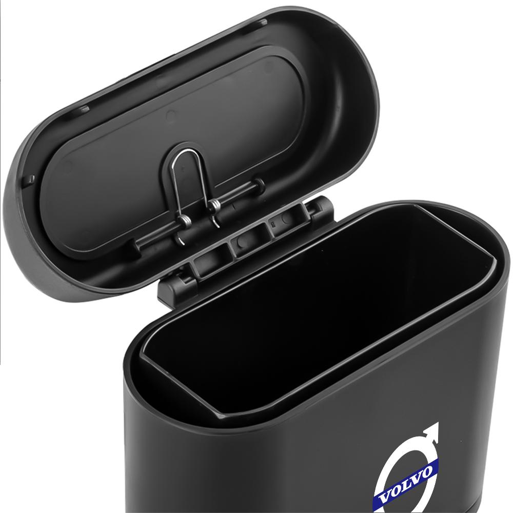 Car Trash Can Hanging Garbage Storage Box Vehicle Interior Accessories For Volvo RDESIGN XC60 XC90 S60 S80 S60L V40 V60 AWD V90