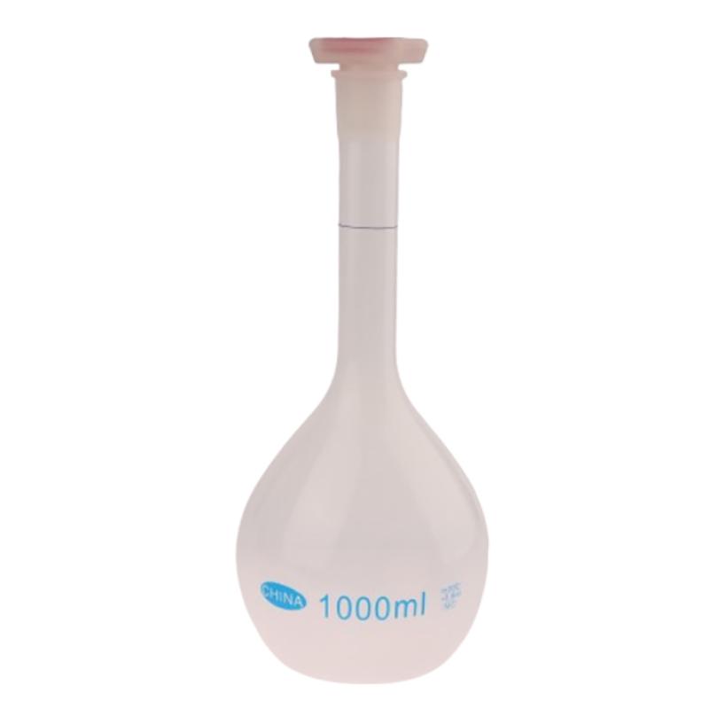 25/50/100/250/500/1000 ml målekolbe med propp lang hals målekolbe gradert flaske for test laboratorieforsyninger