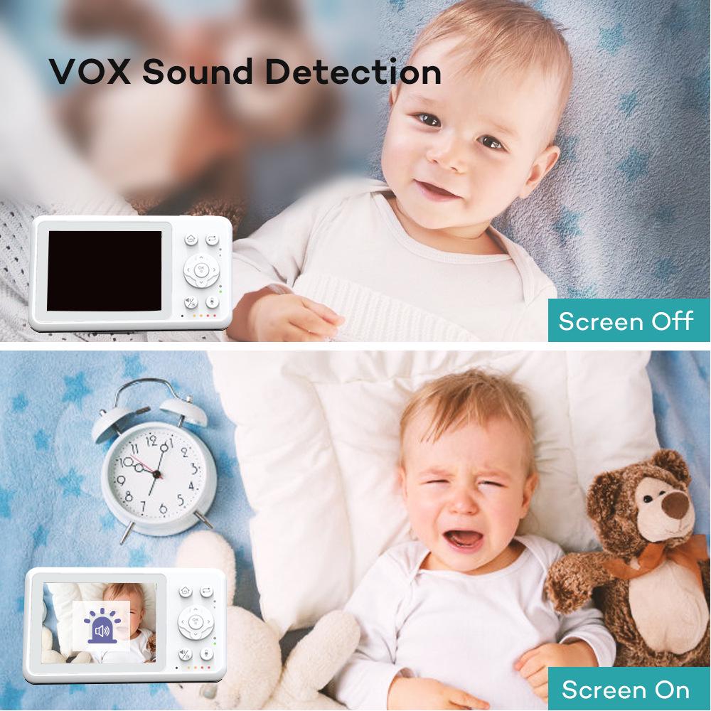 3.2" Wireless Pan-Tilt HD Baby Monitor