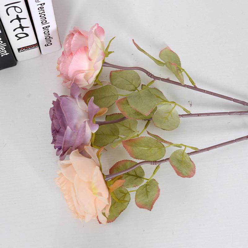 Artificial Silk Rose Flower Material Outdoor Decor And Photography Backdrops