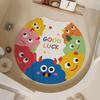 Children's Non-slip Cartoon Bathroom Mat with Suction Cups