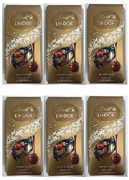 

Lindt Lindor Assorted Chocolate 600g (6 boxes)