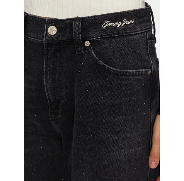 Tommy Jeans Betsy DW0DW19739 Black Wide Leg Jeans