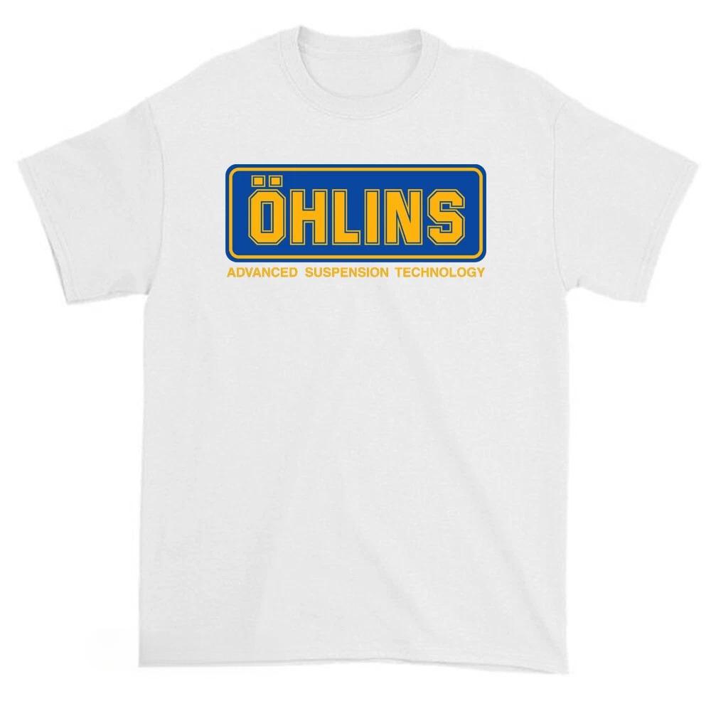 2026 New Ohlins Shock Logo Unisexs Funny TShirt Usa Size S4xl HighEnd Luxury Unisex Style Both Of Unisex And Unisex