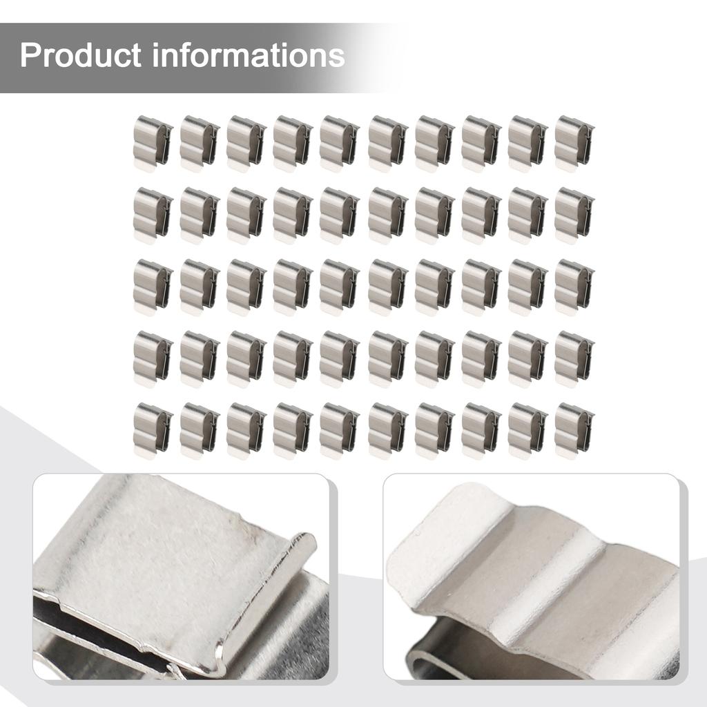 Solar PV Cable Clip Solar Cable Fastener Stainless Steel Wire Clamp