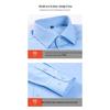 Romon Men's Wool Blend Long Sleeve Business Shirt