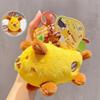 Creative Combined Mango Dog Cartoon Plush Pendant Keychain Doll With Bell A