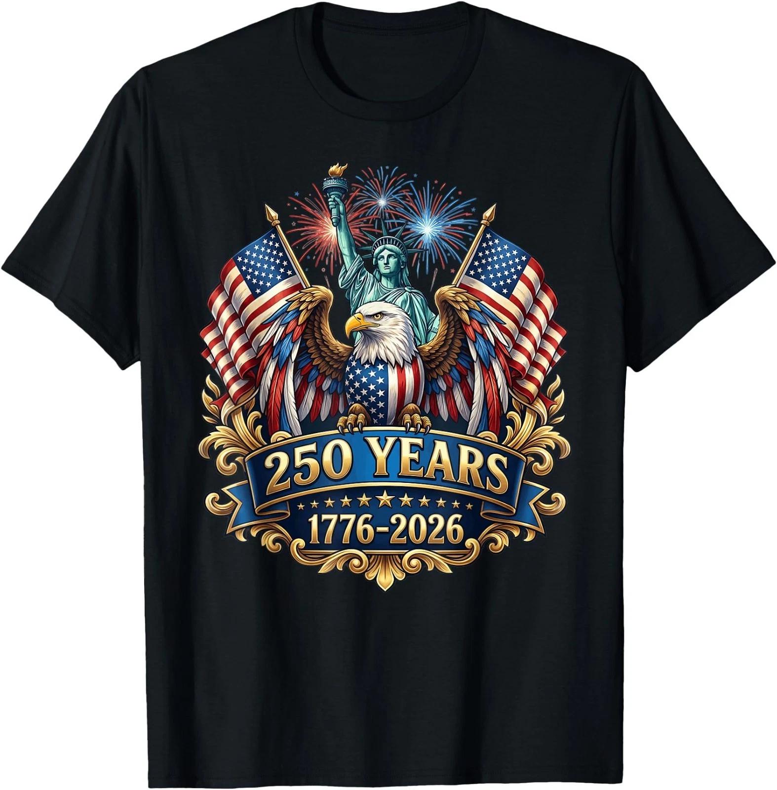 250th Anniversary USA 250 Year America Patriotic 4th of July T-Shirt XL