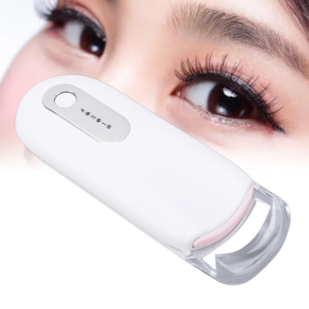 Heated Eyelash 3S Fast Heating USB Rechargeable Electric Lash with Silicone Pad for All Eye Shapes