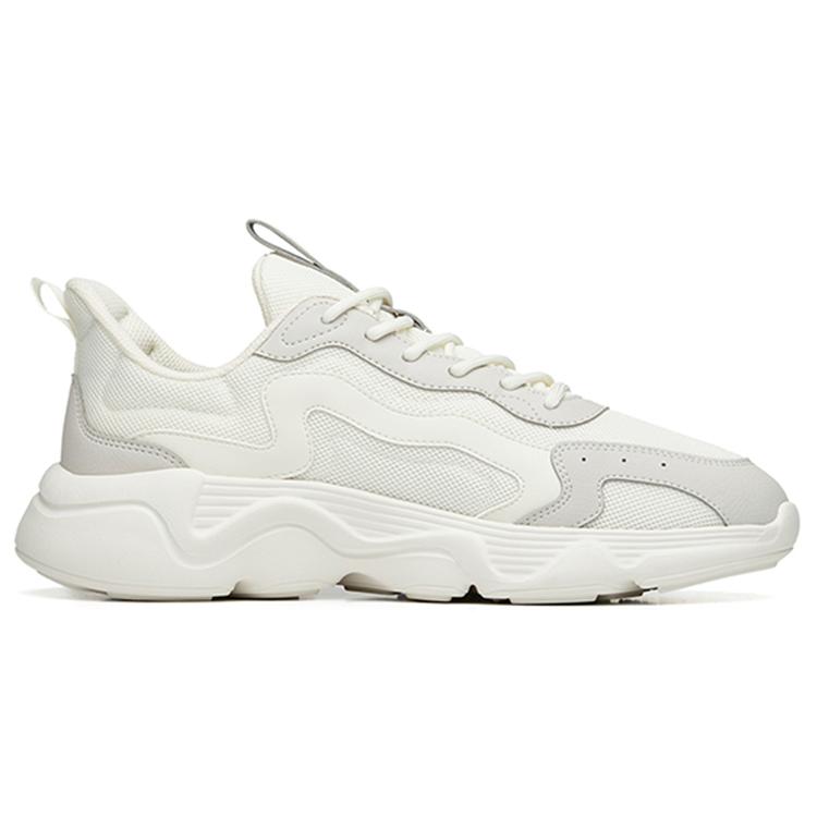 New Anta Dance Battle 2.0 Low Top Sports Casual Shoes Men's White 112238860-1