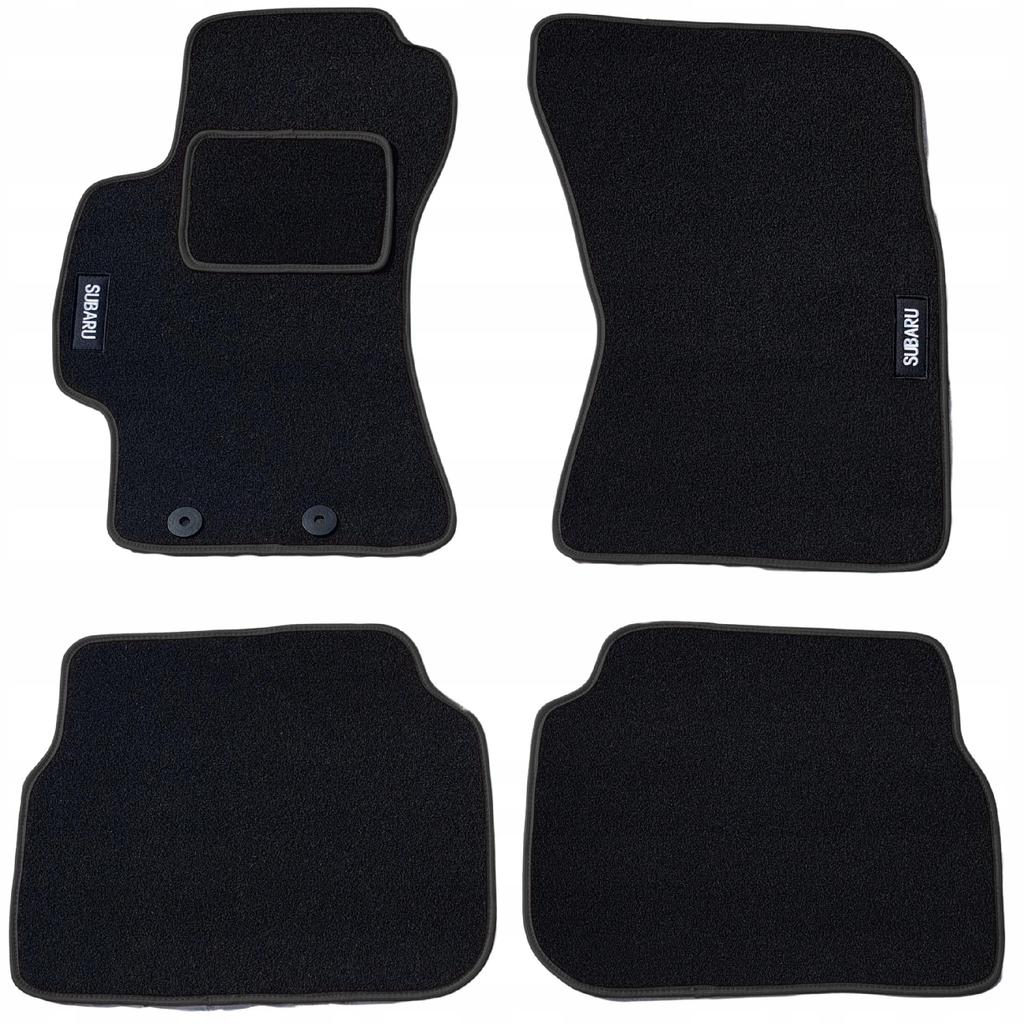 Subaru forester 08-13r. dywaniki welurowe maty do auta wycieraczki haft b