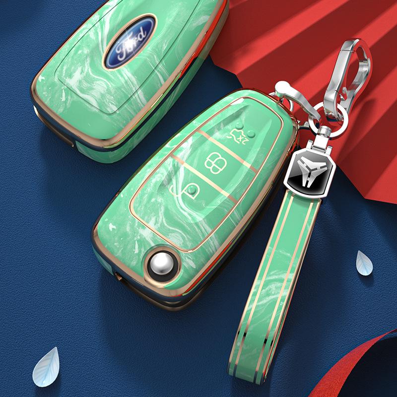 Stylish Ford Key Case for Fiesta, Ecosport, Mondeo, and Victory - Full Protection Cover