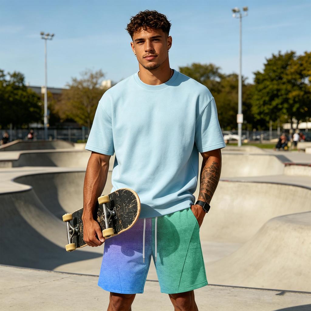 Men's Loose Shorts with Pockets, Quick-Dry Lightweight for Gym Training Beach