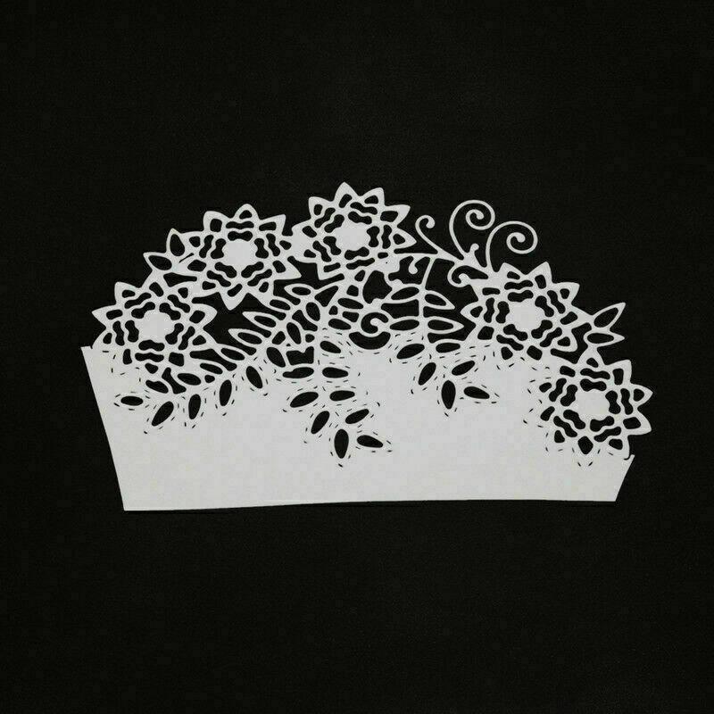 Kovová šablona Řezací formy Krajka z travní révy DIY Scrapbookingové album Papírová karta Embosování Řemeslná dekorace Umění Vyřezávaná Ratan