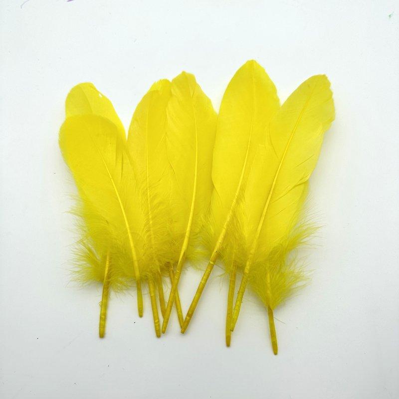 Black White Goose Feather 15-20cm White  Wedding Party Carnival Plume Decoration Jewelry Hats Diy Party Earring  Dress Crafts