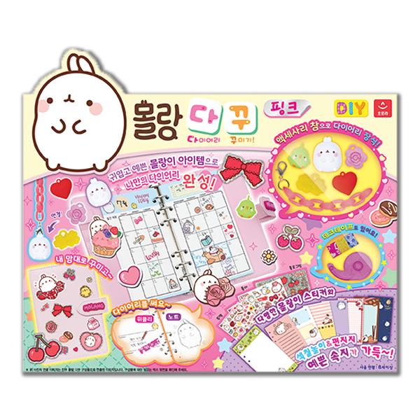 

Молангдаку (Украшение Дневника) Розовая корейская игрушка