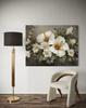 Canvas Print, Hibiscus Flower White
