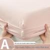 Class A Thickened 100% Cotton Fitted Sheet & Mattress Protector for All Seasons - Perfect for Student Dorms