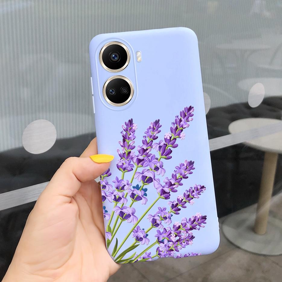 For Huawei Nova 10 SE Case BNE-LX1 BNE-LX3 Cute Candy Painted Cover Soft Silicone Case For Huawei Nova 10SE Nova10 SE Back Cover