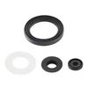 Universal Toilet Inlet & Drain Valve Seal - Silicone Rubber Gasket & Washer Ring