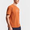 FILA Tennis Series Casual Classic Letter Print Short Sleeve Regular T-Shirt Women Tops Pineapple-Brown A11M523119F-OR