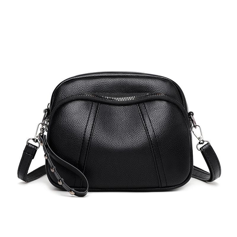 IELGY Ladies Multi-Layer Shoulder Messenger Bag Simple Mini Small Bag