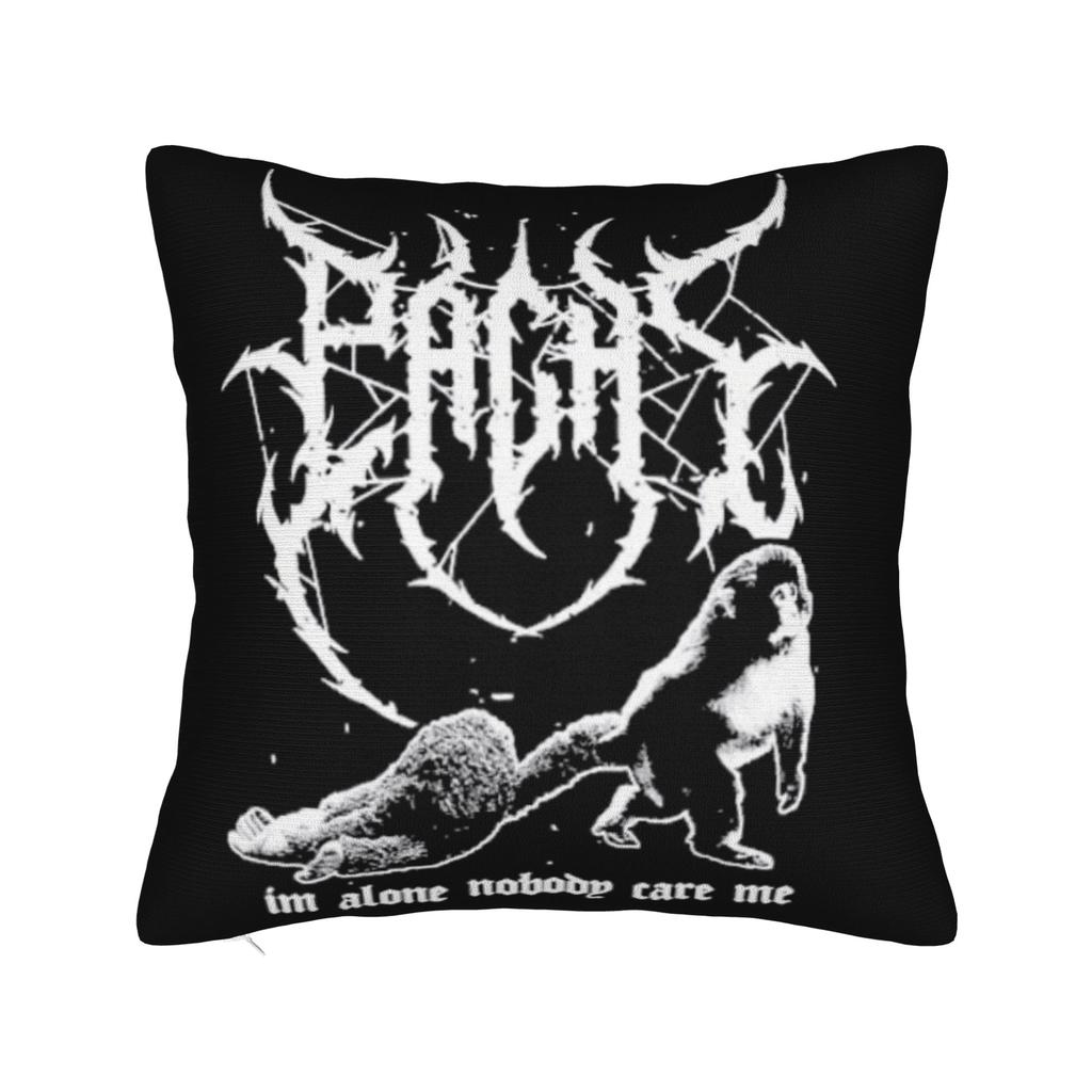 Monkey Punch Cute Baby Animal Pillow Cover Comfy Cushion Cover Novelty Pillow Case For Living Room Bed Chair