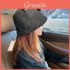 Chapeau Seau Tendance Aspect Daim Pour Femmes À Large Bord Respirant Protection Solaire