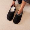 Hot-selling autumn and winter velvet warm indoor cotton slippers couple home non-slip cold sticky cotton shoes