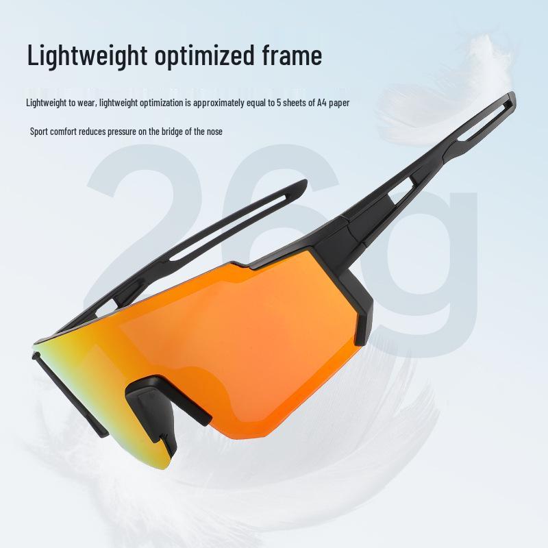 Windproof Polarized Cycling Goggles for Outdoor Sports - UV Protection Sunglasses for Men and Women