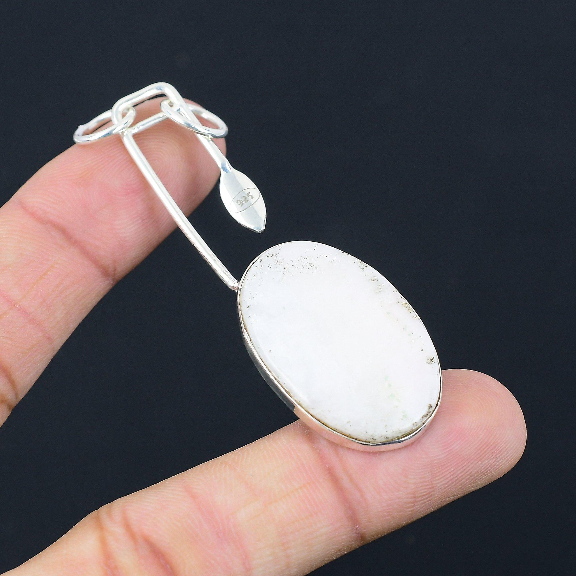 Распродажа ко Дню сестер Розовый опал Драгоценный камень Юбилей Бохо Подвеска Стерлинговое серебро 925 пробы