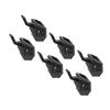 16PCS Hat Hooks Universal Baseball Caps Hat Hook Adhesive Hat Rack Display Hooks for Wall Home