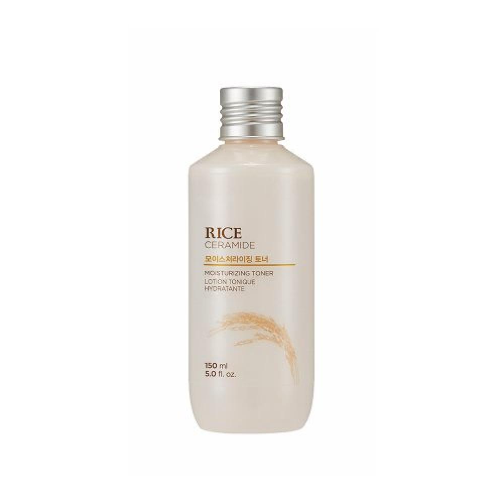 The Face Shop Rice Ceramide Moisturizing Toner 150ml FREE