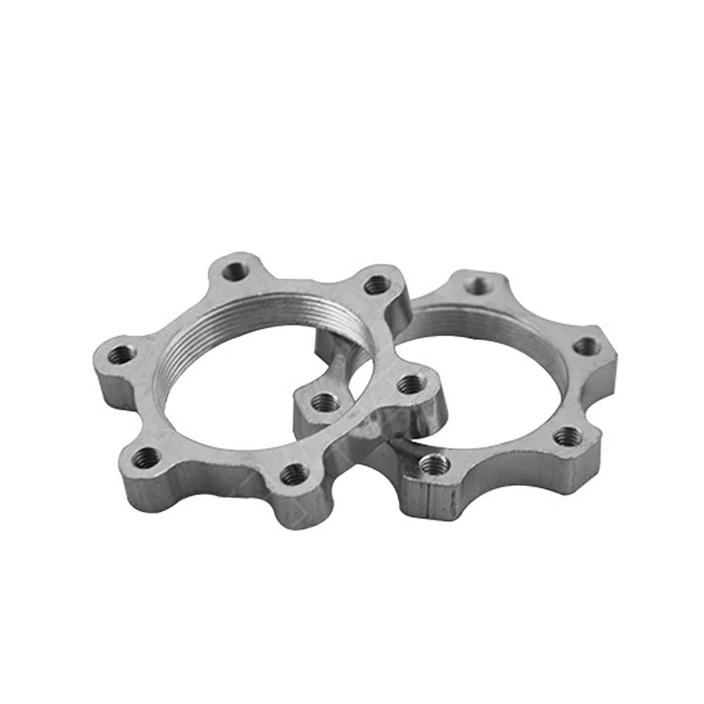 1Pc Disc Brake Centrelock Hub 6 Hole Adaptor Bike Bicycle MTB Freewheel Threaded Conversion Seat 6 Bolt Rotor 44/48mm