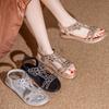 Bohemian Sandal For Womens Comfortable And Lightweight Rhinestone Flat Shoes Women'S Sandals Sandalias De Mujer Verano 2026