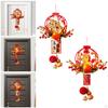 Chinese Year Decoration Supplies Home Decor Traditional Spring Festival for Holiday