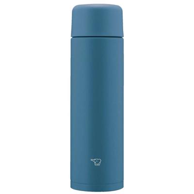 ZOJIRUSHI Water Seamless Small Stainless Steel Midnight Integrated Cap and Easy To Only 2 Items To Wash Bottle, Cap, Capacity, 350ml, Screw, Mug,