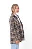 Warme Uniseks Geruite Kinderen Shirt met Geborstelde Fleece Voering, Tussenizoen 6417-090-1 HC