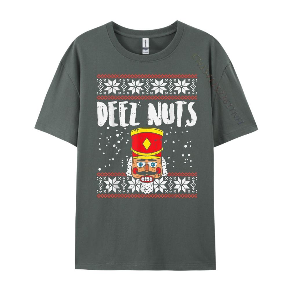 Deez Nuts Cream T Shirt Men Comfortable Luxury Designer Design Mens TShirts Female Harajuku Printed